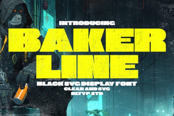 Bakerline Font Review for Digital Sellers
