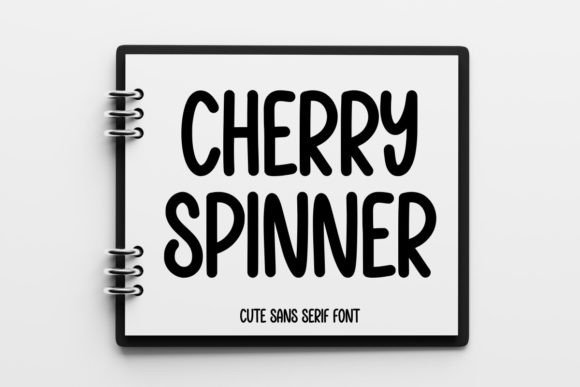 Cherry Spinner Fonts for Trendy Sans Serif Design