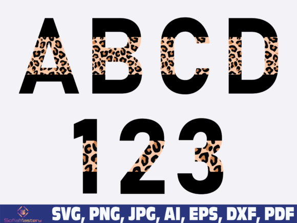 Half Leopard Font Alphabet Letters Review