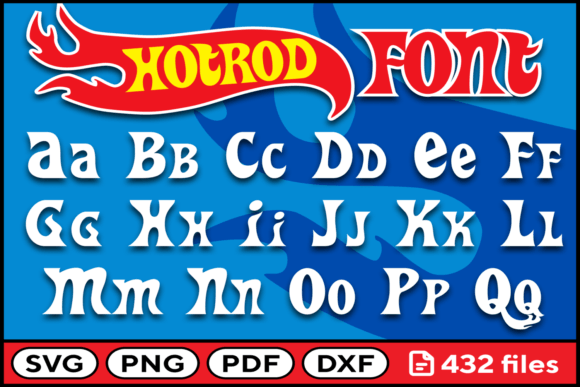 Hot Road Font Review: Graphics for Crafts & Branding