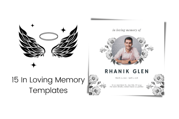 In Loving Memory Template: Essential Graphics for Designers