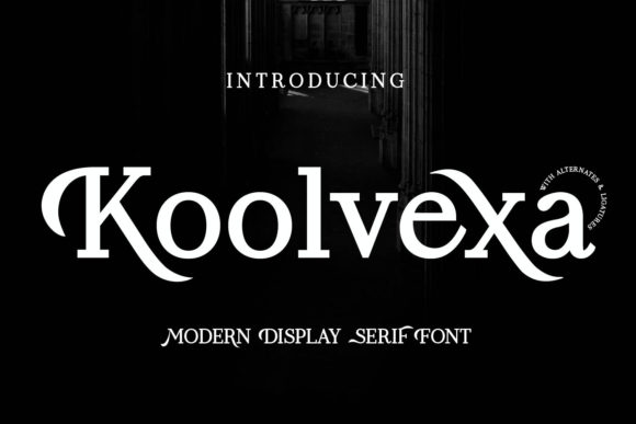Koolvexa Serif Font for Modern Web and Print Design