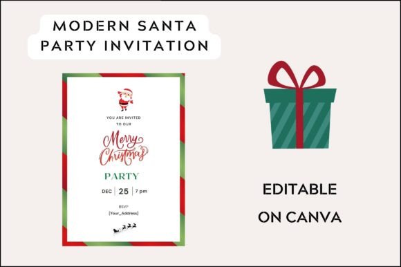 Premium Santa Party Invitation Template: A Graphic Templates Review