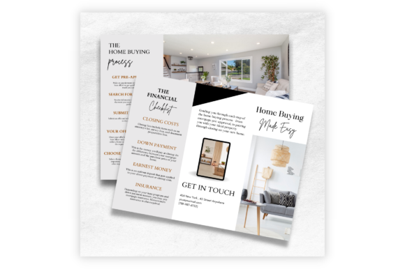 Real Estate Home Buying: A Graphic Designer's Review of Print Templates and Graphics