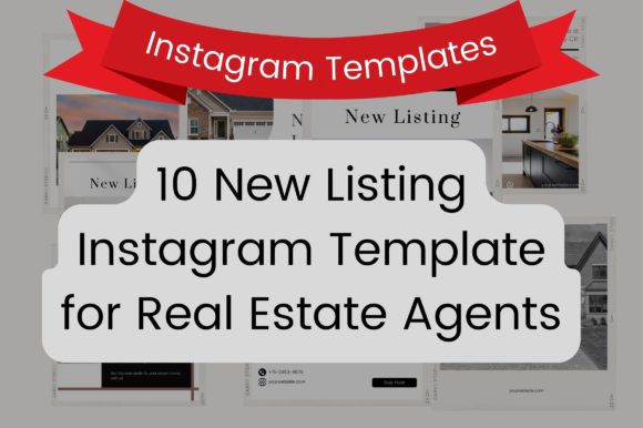 Real Estate New Listing Templates: Essential Graphics for Publishers