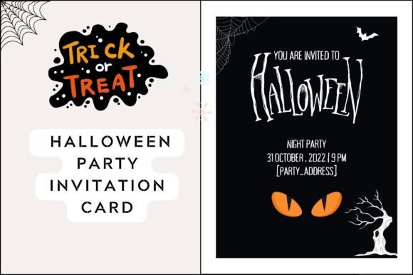 Scary Halloween Party Invitation Print: A Graphic Designer's Review