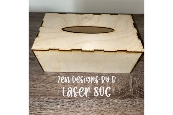 Tissue Box Holder Laser SVG for Boxes and Cutting